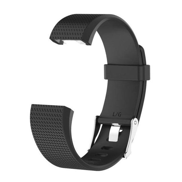Correa de repuesto de sarga 3D de silicona suave para reloj inteligente, pulsera deportiva, repuesto de correa de reloj suave para Fitbit Charge 2